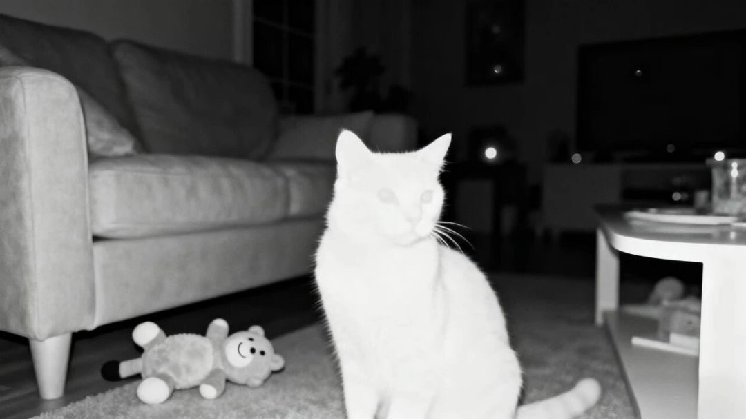 猫眼睛夜里发绿光?光是借来的,"1/6亮度"查无出处