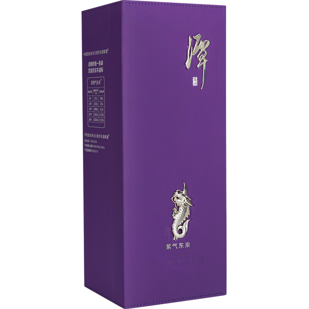潭酒的瓶子按颜色排座次:银、金、红、紫,双11别买反了