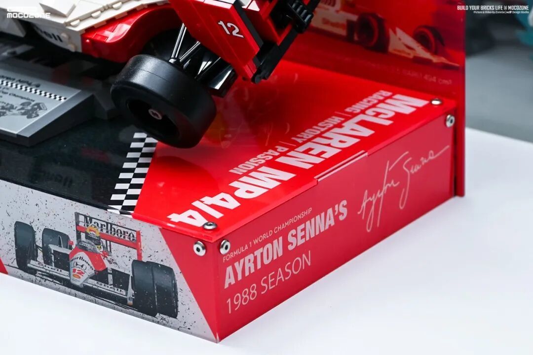 乐高的F1赛车就这么摆着确实很不错!
