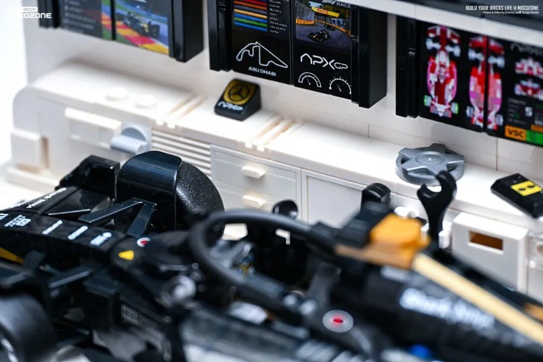 适配乐高F1狂飙飞车77252的P房底座实物分享!