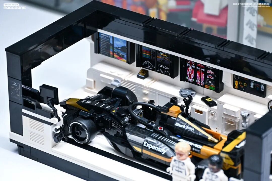 适配乐高F1狂飙飞车77252的P房底座实物分享!