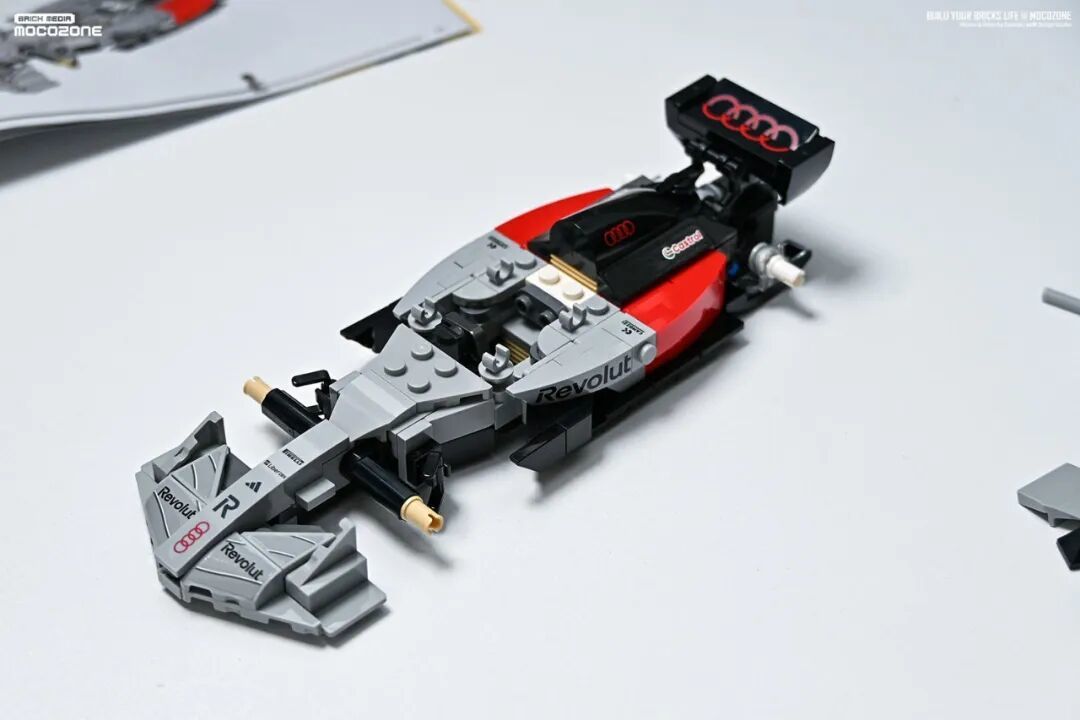 乐高三月新品超级赛车系列全新F1赛车77259奥迪车队赛车
