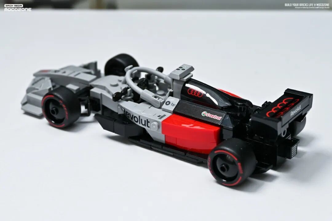 乐高三月新品超级赛车系列全新F1赛车77259奥迪车队赛车