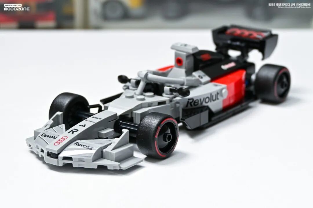 乐高三月新品超级赛车系列全新F1赛车77259奥迪车队赛车
