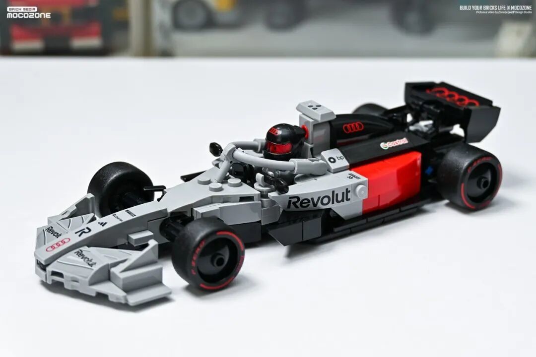 乐高三月新品超级赛车系列全新F1赛车77259奥迪车队赛车