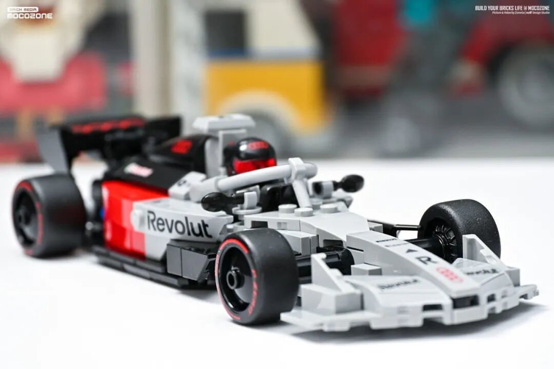 乐高三月新品超级赛车系列全新F1赛车77259奥迪车队赛车