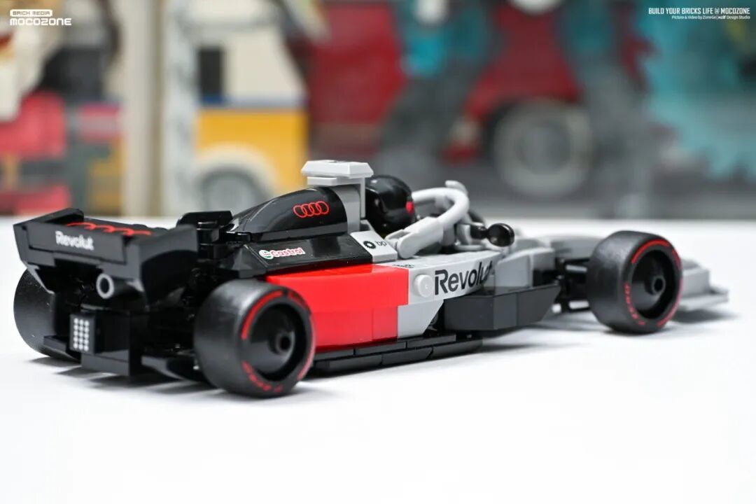 乐高三月新品超级赛车系列全新F1赛车77259奥迪车队赛车