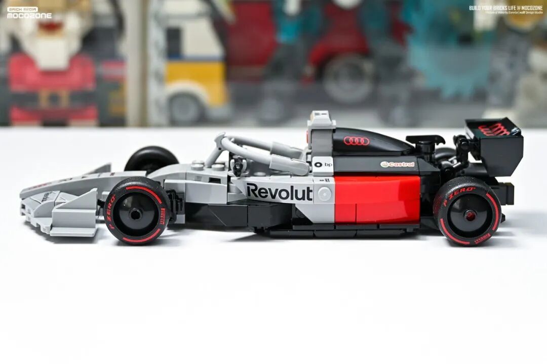乐高三月新品超级赛车系列全新F1赛车77259奥迪车队赛车