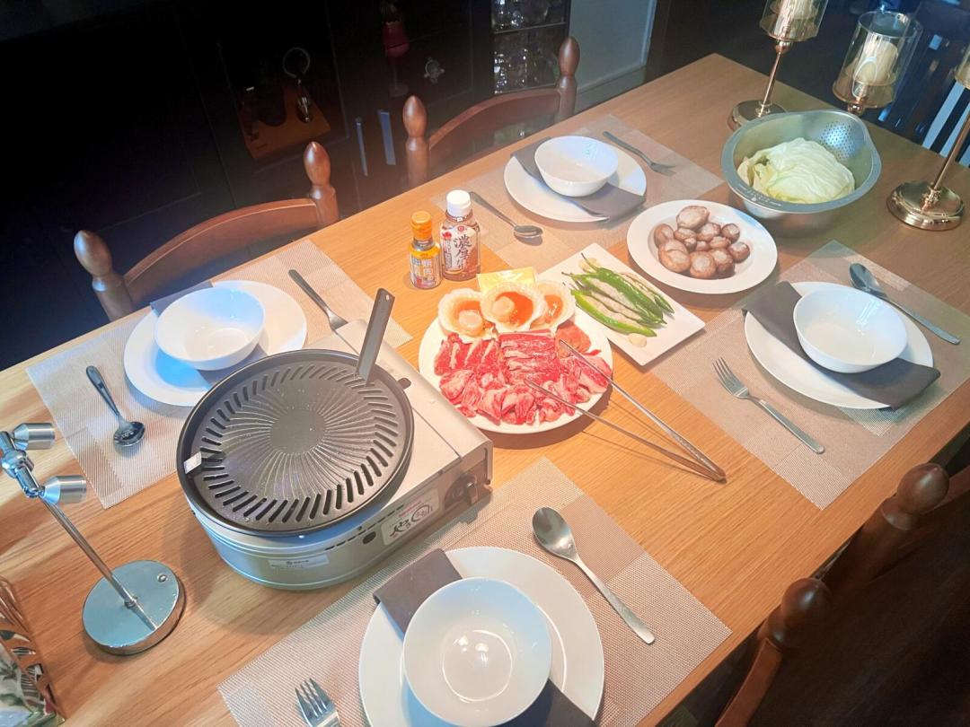 岩谷烤盘底下那个盛水盘,比火力更影响这顿肉