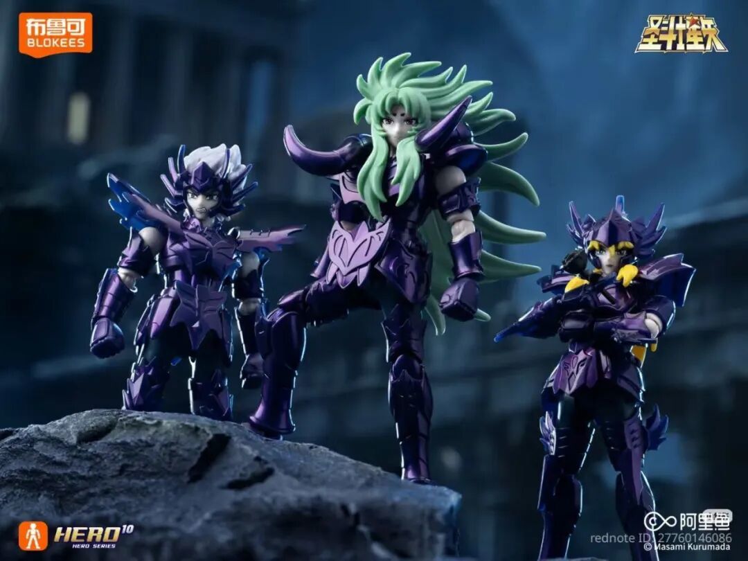 布鲁可圣斗士星矢群星版第 5 弹新品公布 8日发售