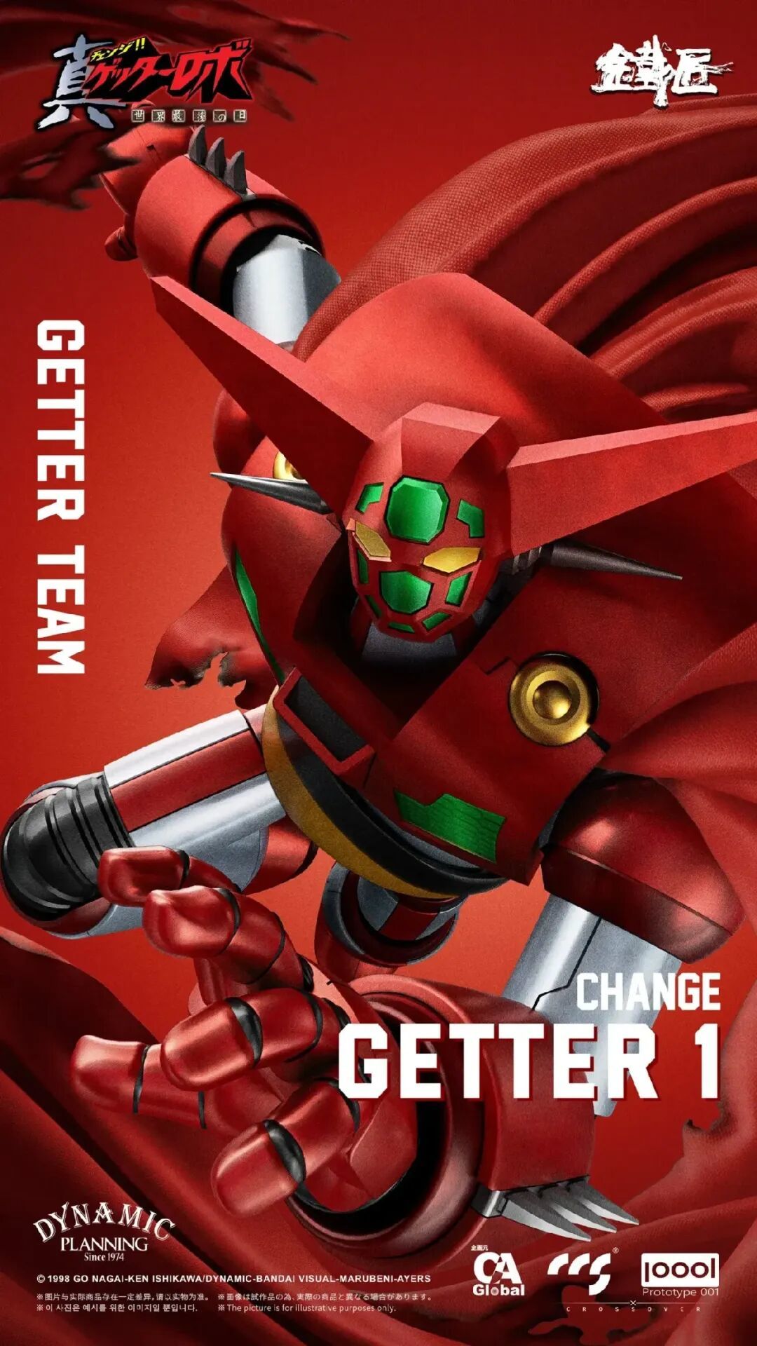 CCSTOYS 铁匠系列真盖塔机器人三机小队套装开启预购