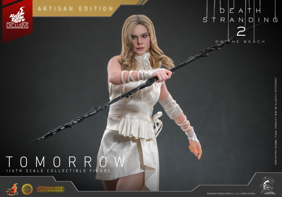 HotToys 亮相 2026 上海 WF 《死亡搁浅 2》明日 1:6 植发珍藏人偶公布