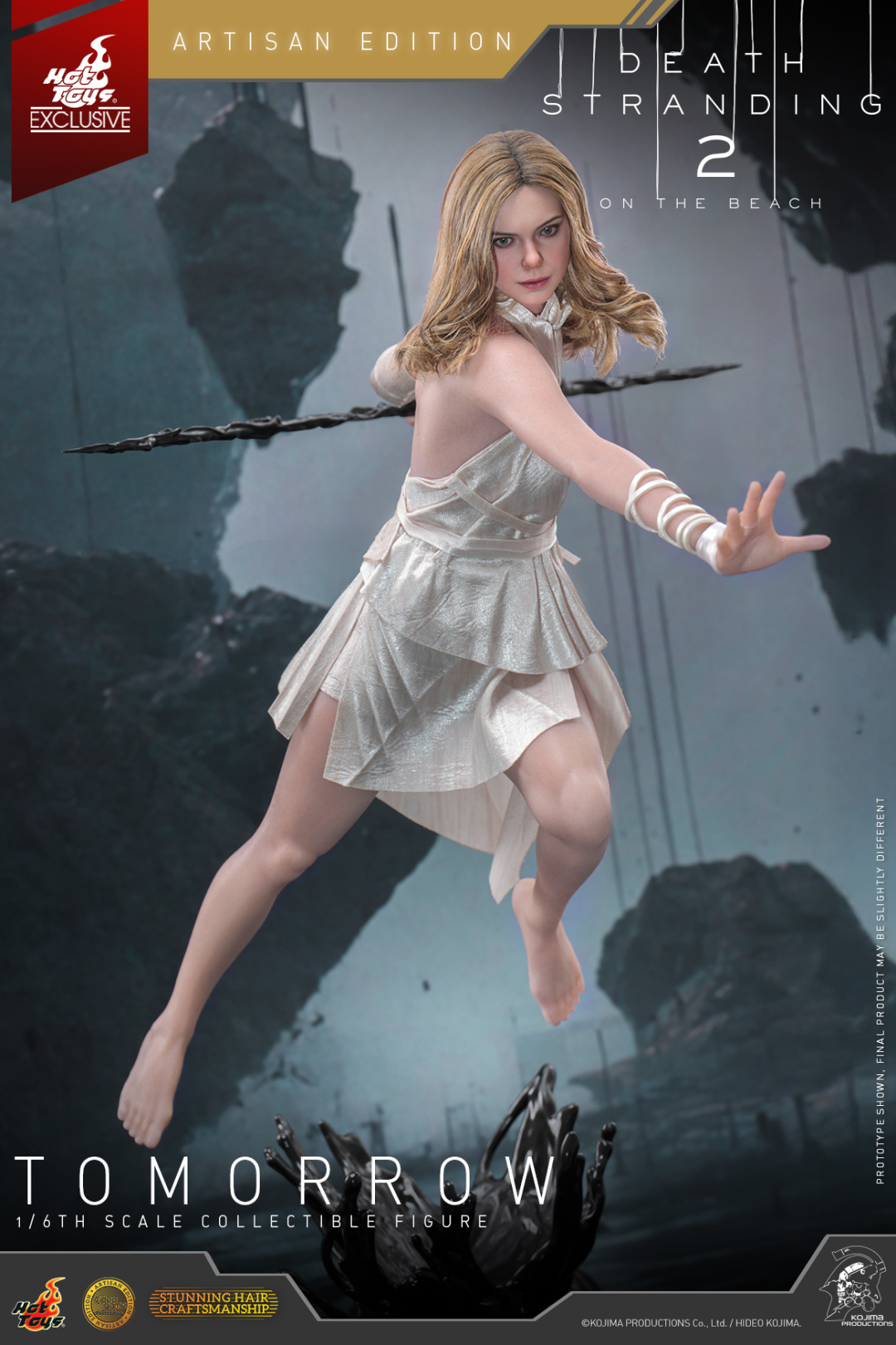 HotToys 亮相 2026 上海 WF 《死亡搁浅 2》明日 1:6 植发珍藏人偶公布