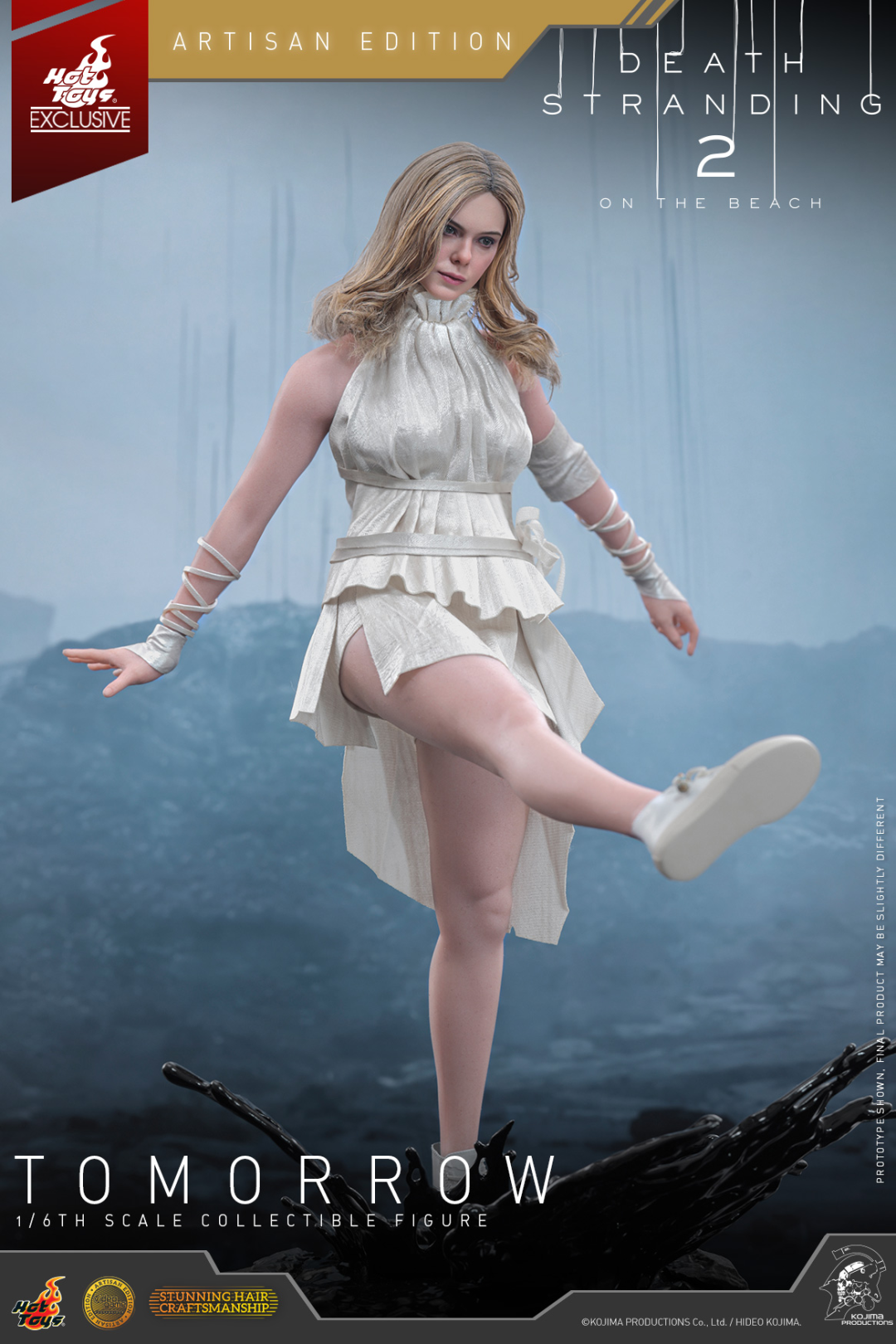 HotToys 亮相 2026 上海 WF 《死亡搁浅 2》明日 1:6 植发珍藏人偶公布