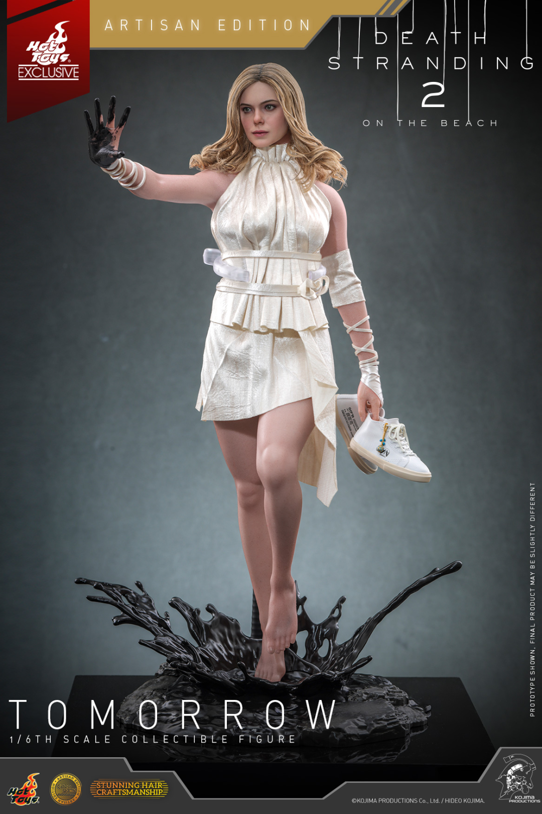 HotToys 亮相 2026 上海 WF 《死亡搁浅 2》明日 1:6 植发珍藏人偶公布