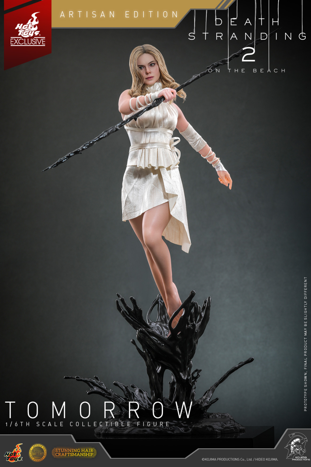 HotToys 亮相 2026 上海 WF 《死亡搁浅 2》明日 1:6 植发珍藏人偶公布