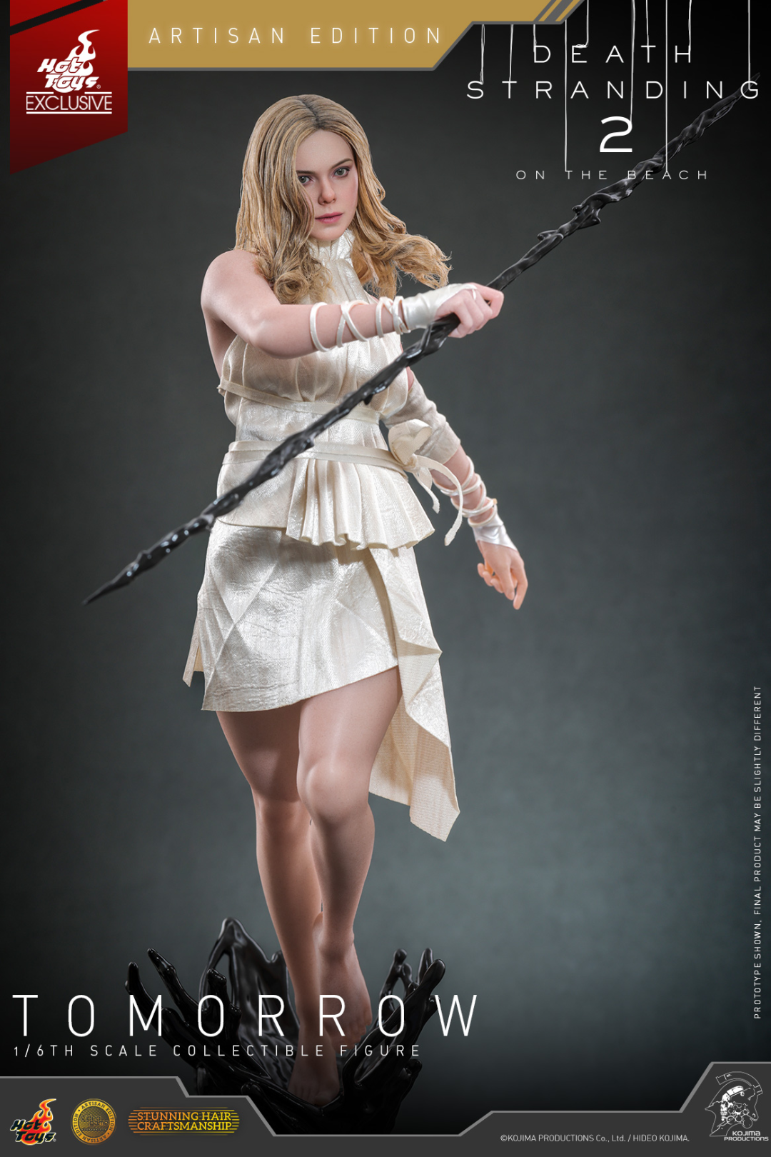 HotToys 亮相 2026 上海 WF 《死亡搁浅 2》明日 1:6 植发珍藏人偶公布