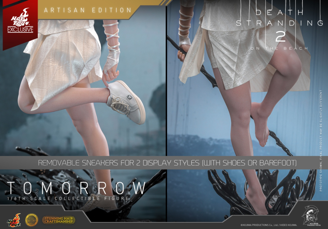 HotToys 亮相 2026 上海 WF 《死亡搁浅 2》明日 1:6 植发珍藏人偶公布