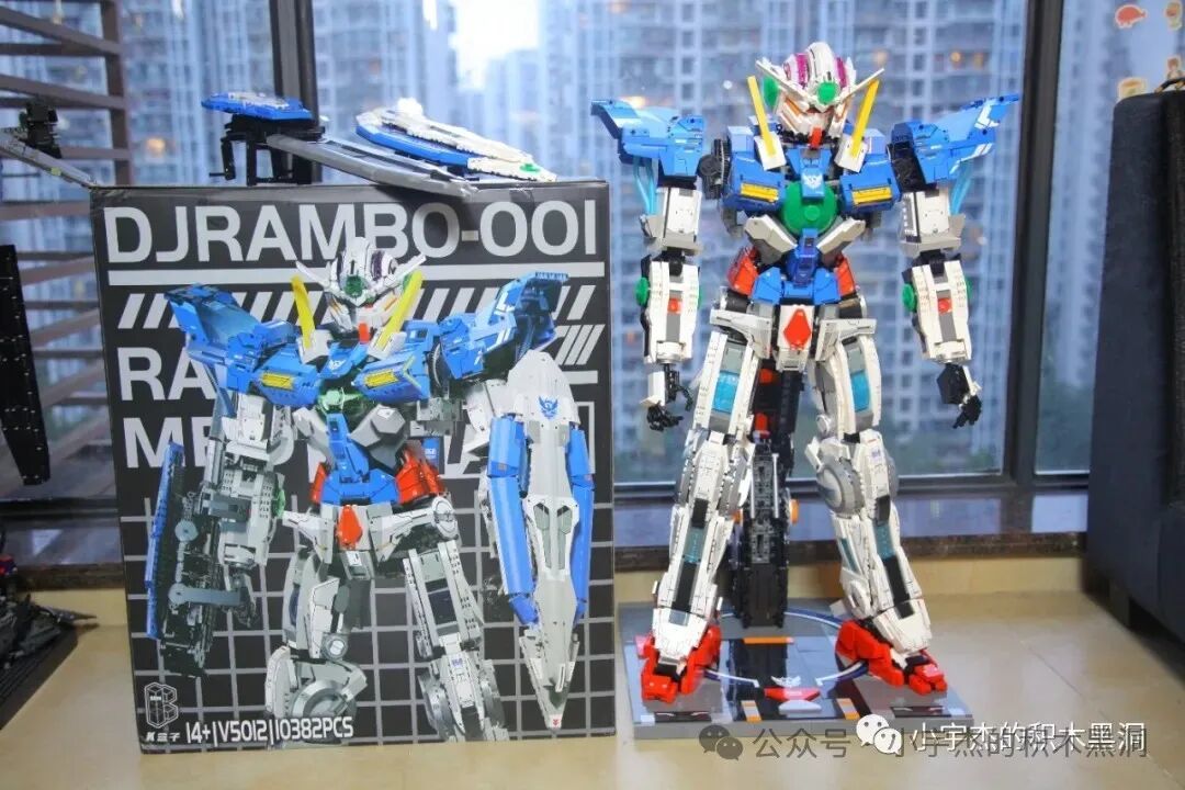 【小雨姐评测】K盒子 V5013 B级机甲 EVA初音战士DJ-Rambo Man-01