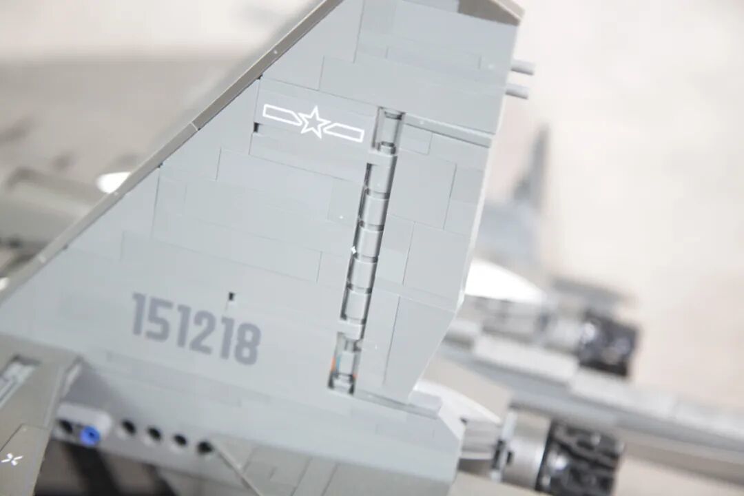 【小雨姐评测】奇妙积木23036 歼-16D电子攻击机 1:29J-16D Electronic Attack Aircraft