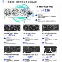 华硕七款显卡横评|游戏与创作怎么选