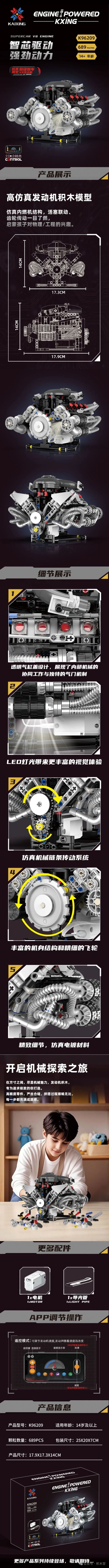 【情报】恺宇旗下子品牌恺星，带来5款发动机新品！