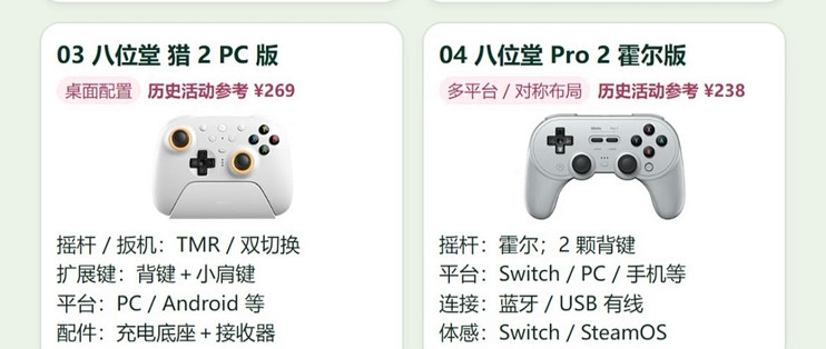 百元外设注重传感器与轴体