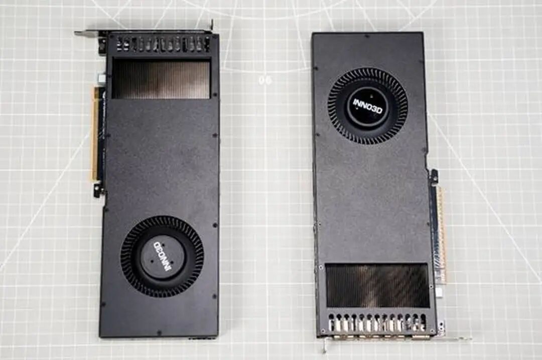 单槽涡轮一箱5张组80G显存玩大模型 映众RTX 5060Ti PRO 16GB显卡多卡评测