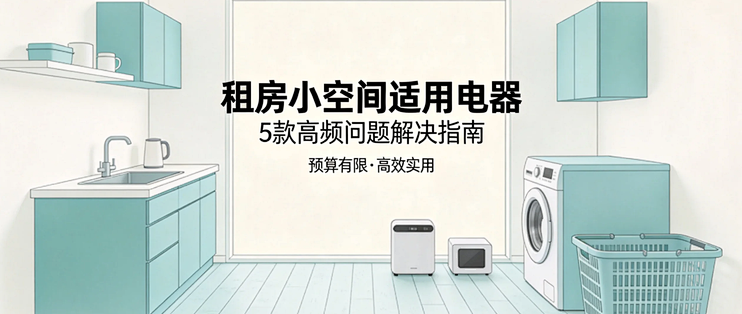 25㎡出租屋，我靠这5件电器把日子过顺了