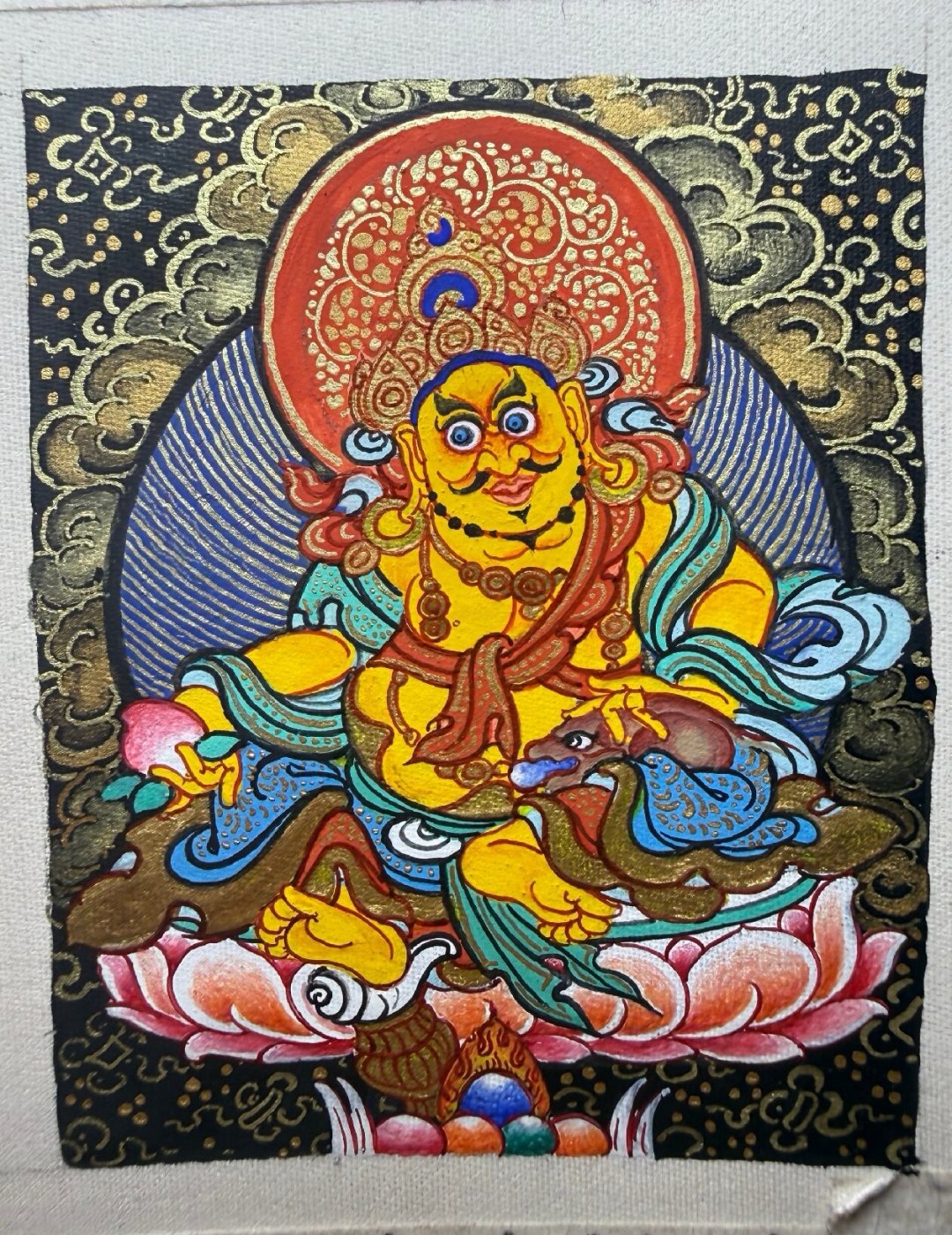 唐卡报价880和4800差在哪?先算一道画师工时题,再决定买哪张