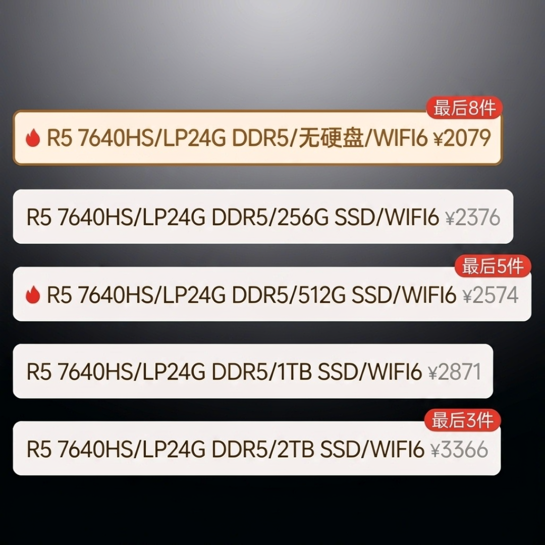 内存比机器还贵,板载迷你主机爆了:1999元带24G,但有三个坑