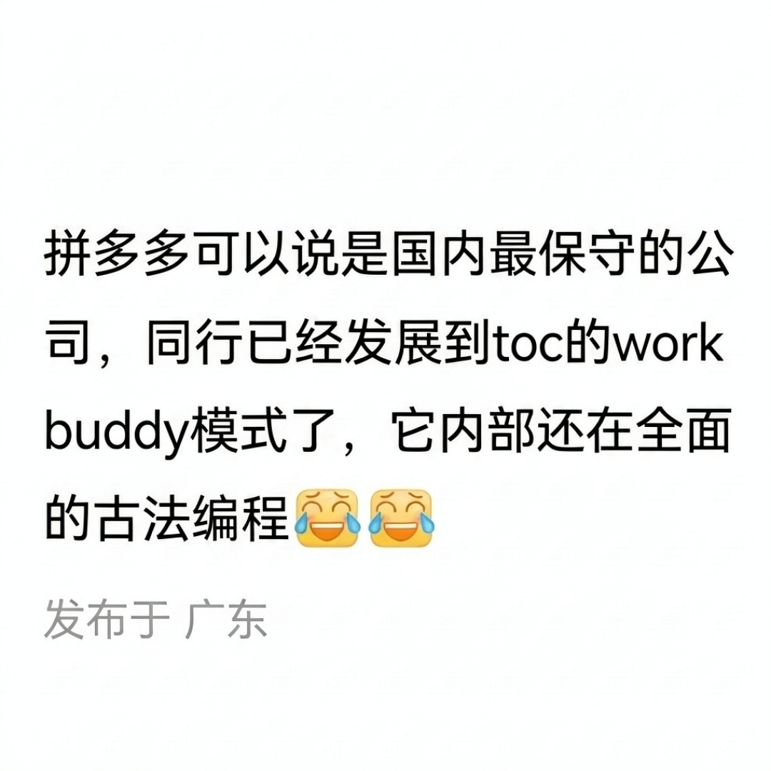 拼多多还坚持「古法编程」?传闻一半是夸张,一半是真让人羡慕