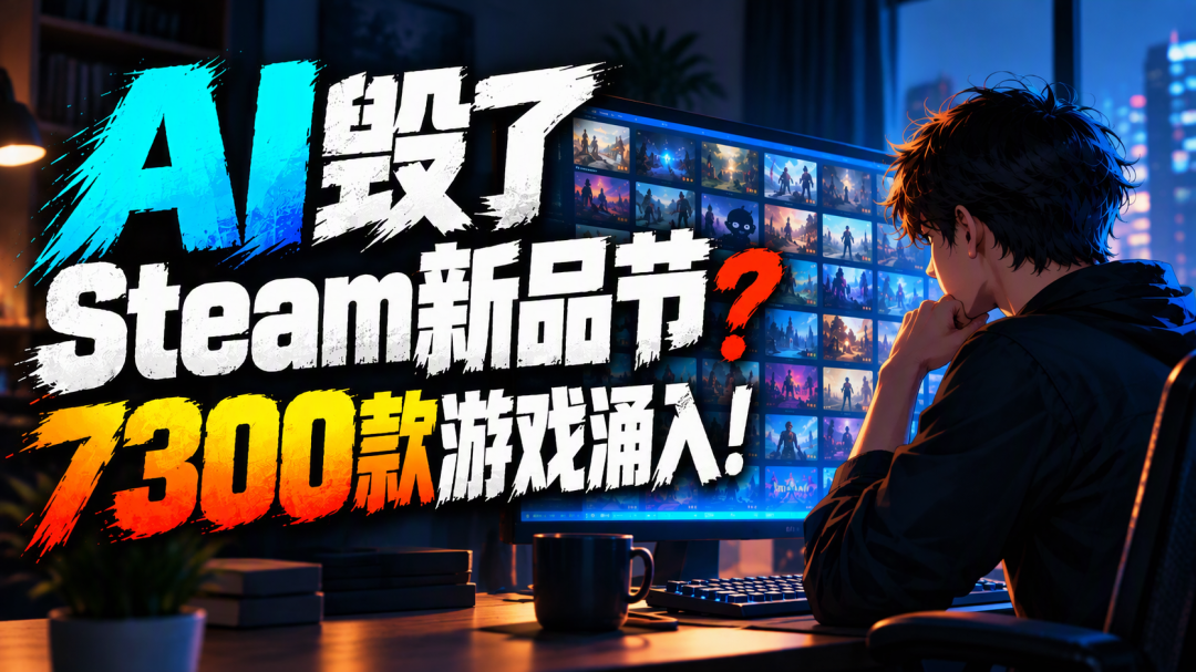 Steam被AI游戏灌爆，V社出新规：做游戏的先自己玩5分钟