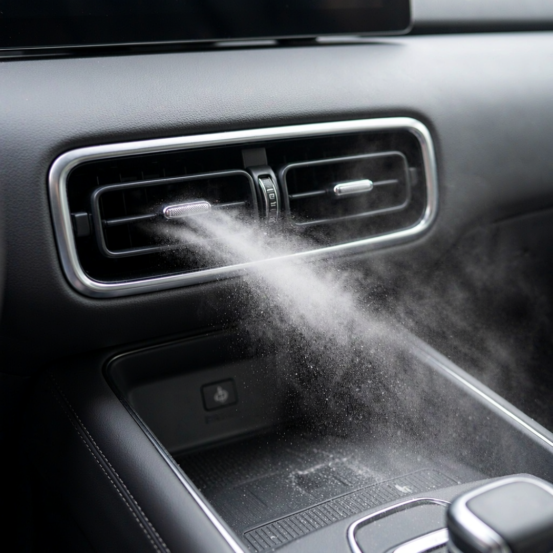 极氪空调喷粉又冒头:提车4天中招,1卷胶带先自查