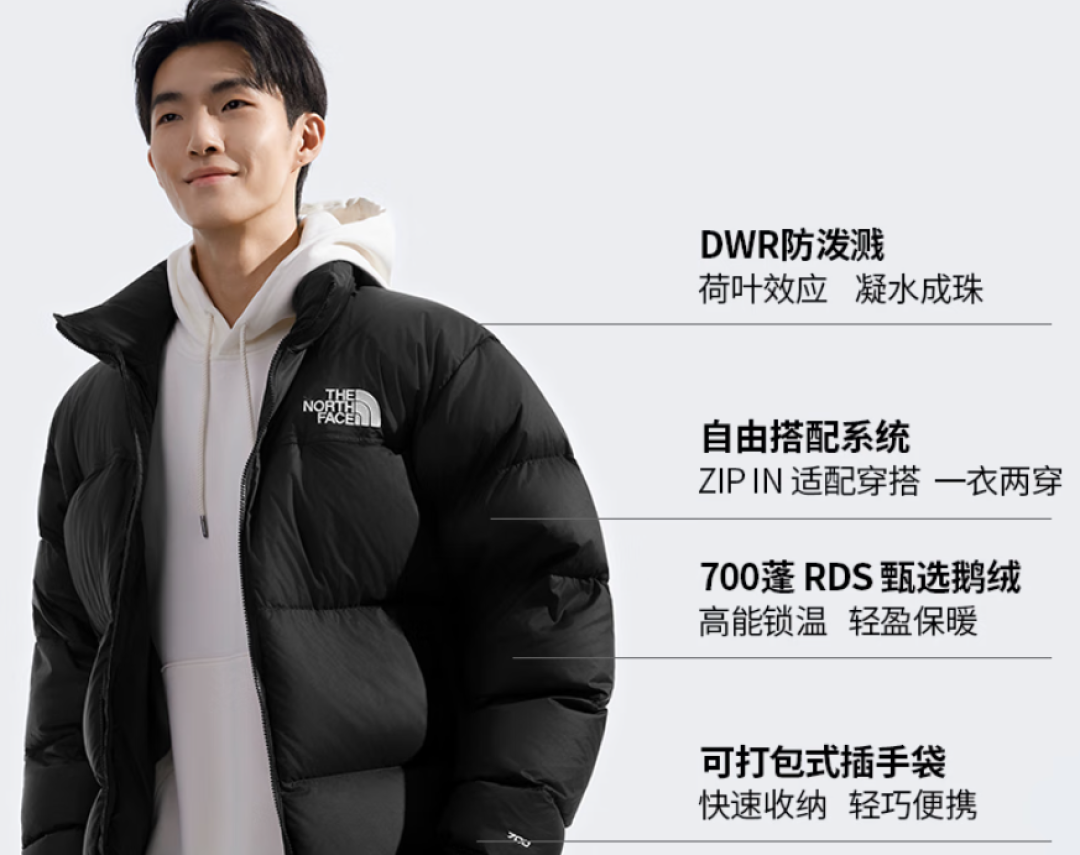 双11千元档羽绒服:给北面代工的厂自牌卖半价,该不该冲?