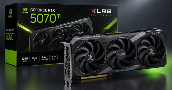 功耗对半砍！RTX 5070 Ti极限降压至0.67V：满载核心还不到48℃