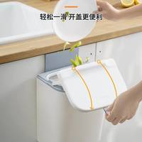 谁懂！带盖壁挂垃圾桶真的厨房刚需✨
