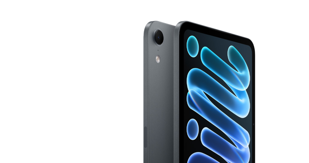 iPad mini 8 正面与背面官方图