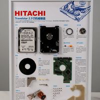 解析日立硬盘内部精密结构