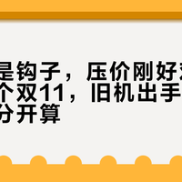 预估价是钩子，压价刚好对上补贴：这个双11，旧机出手前先把三笔账分开算