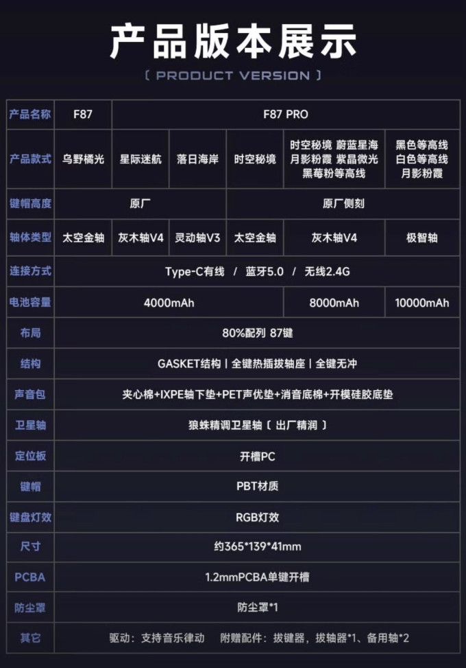 狼蛛无线键盘