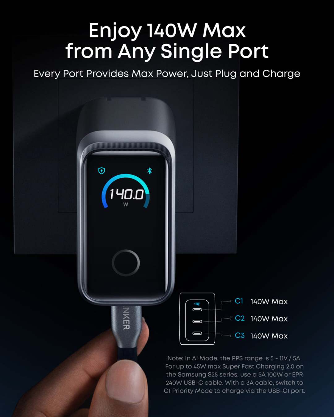 安克 65W 安心充 Pro+,G381 只能 PD 45W,G385 起才能 AVS:双11买给 iPhone 18,先看序列号第 9 到 12 位
