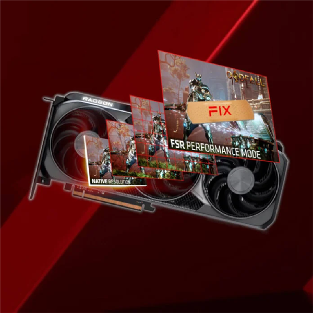 等了三年终于不晃了!AMD修复FSR补帧抖动:但只对部分游戏有效