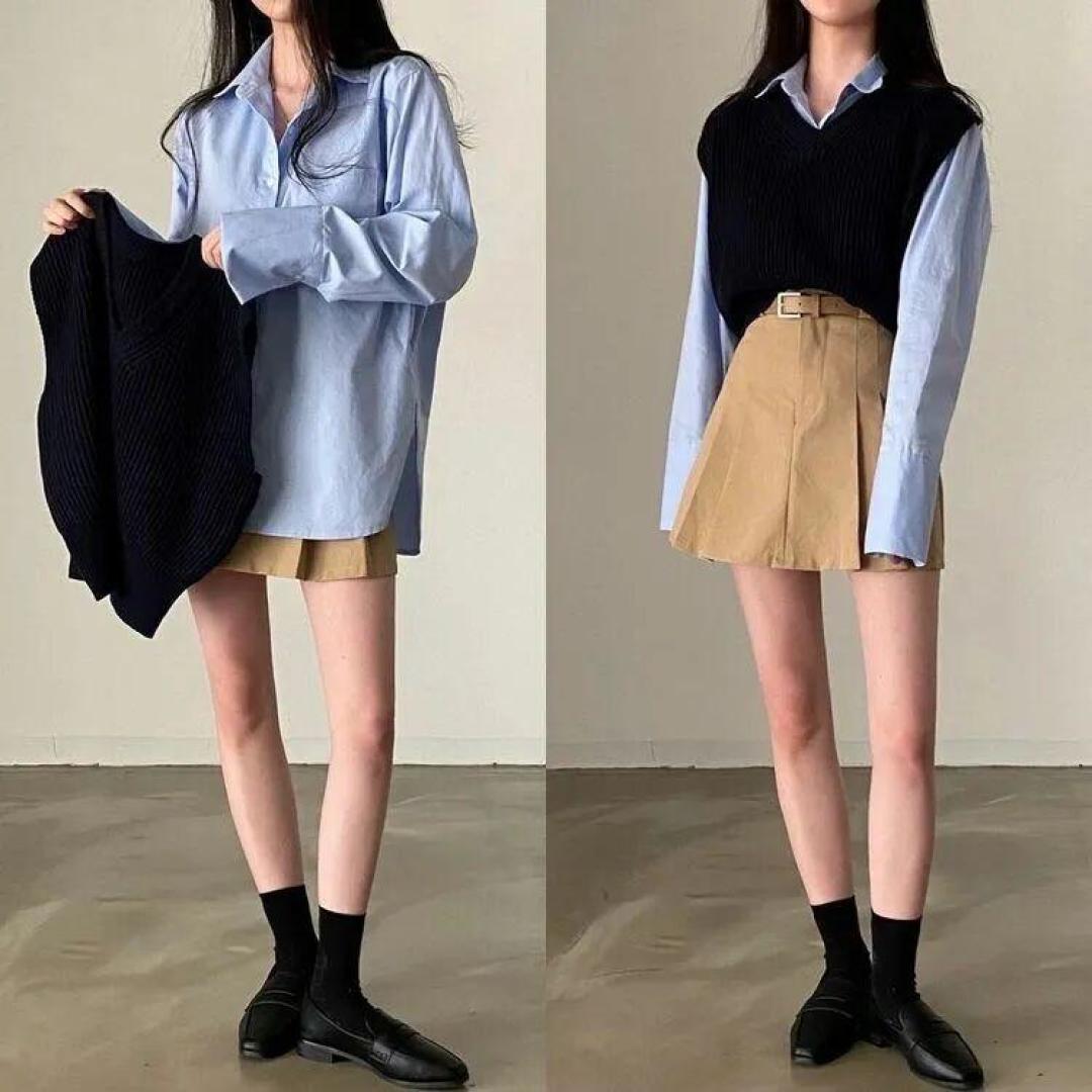 黑丝不显瘦,它是在收边:秋冬搭配散不散,就看裙摆到鞋这一段