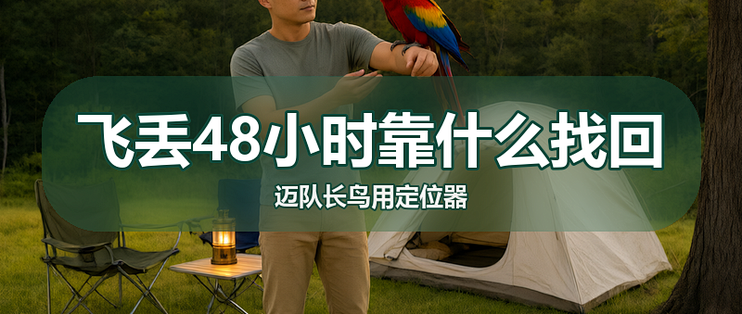 太阳能鸟用定位器：飞丢48小时找回