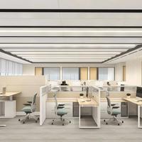 青岛员工工位供应商｜青岛至盛冠美家具公司，可定制开放办公卡位