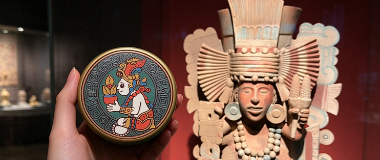 别再打卡式看展！上博美洲文明展，这个联名水杯太戳我