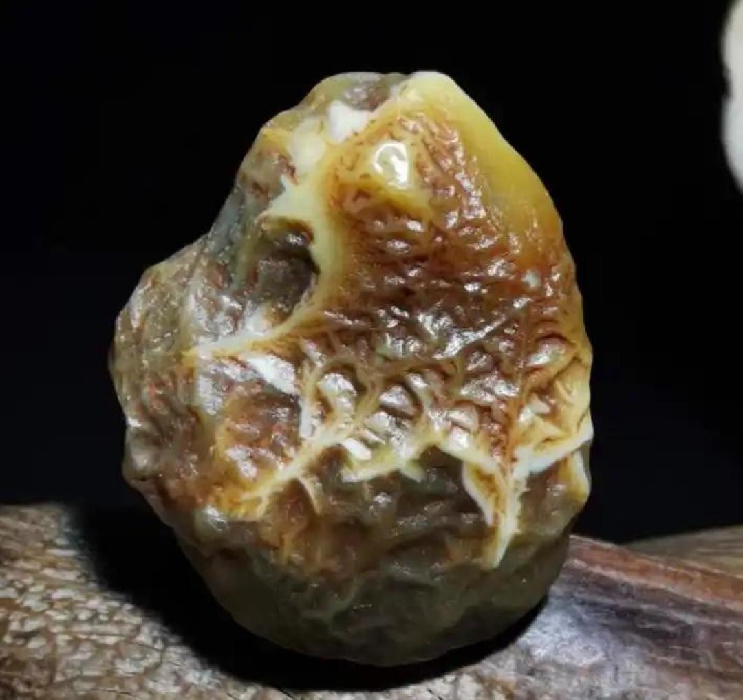 戈壁捡回来的石头，别急着上油