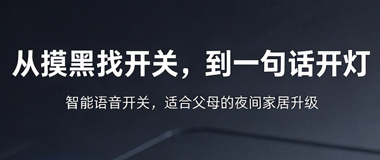 老人膝盖不好起身费劲，尽量少下床，一句口令就能开灯调空调