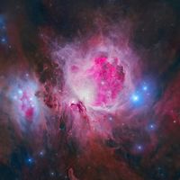 入冬第一团云：星特朗里的猎户座大星云，本来就是灰的